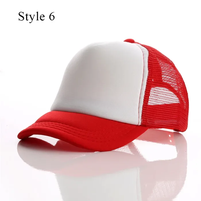 Classic Fashion Baseball Cap High Quality Travel Cap Summer Mesh Baseball Cap Breathable Men Women Hip Hop Hat Parent-child Caps - Image 11