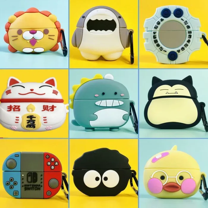 Case For Huawei Freebuds Pro Pro2 3D Cartoon Silicone Earphones Cases For Huawei Freebuds Pro2 Pro Shockproof Protective Cover - Image 1