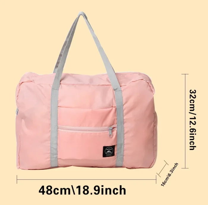 Boston Bag Duffle Bag Foldable Handbags Clothes Organizer Cartoon Pattern  Luggage Large Capacity Travel Storage Zipper Bags - Image 2