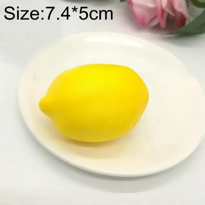 Decorative Foam Fake Fruit Apple Lemon Peach Orange DIY Plastic Artificial Fruit For Home Decor Accessories Photography Props - Image 44