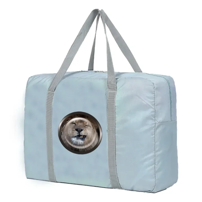 2023 Travel Bags Large Handbag Anime Print Foldable Clothes Organizers Garment Weekend Carry-on Luggage Bag Accessories Traveler - Image 26