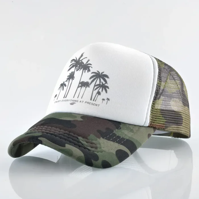 Embossed Triangle Mesh Baseball Caps Women Breathable Mesh Snapback Hats Red Black Casual Sport Hats Cap Unisex Men Fishing - Image 21