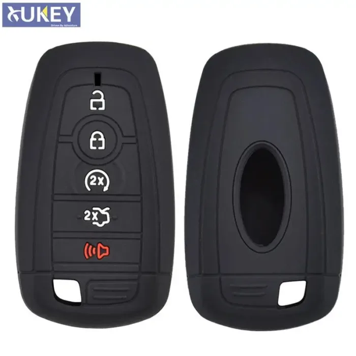 For Ford Bronco F150 Raptor Edge Expedition F250 F350 F450 F550 2019 2020 Car Key Fob Ring Keychain Cover Case Shell Protector - Image 1