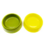 Solid Color Pet Bowl Plastic Dog Cat Round Single Bowls Thickened Eco-Friendly Dog Pet Supplies Dog Accessories - Image 5