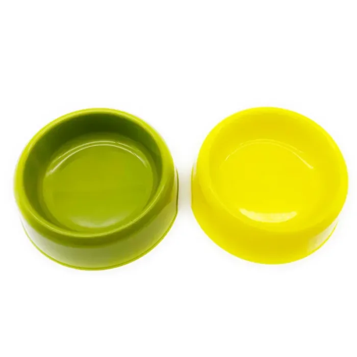 Solid Color Pet Bowl Plastic Dog Cat Round Single Bowls Thickened Eco-Friendly Dog Pet Supplies Dog Accessories - Image 5