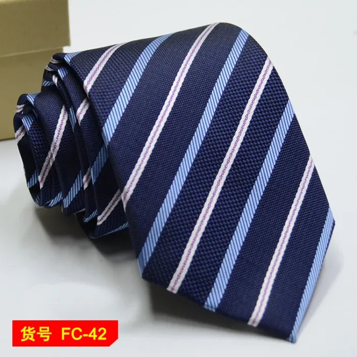 67 Styles Men's Ties Solid Color Stripe Flower Floral 7-8cm Jacquard Necktie Accessories Daily Wear Cravat Wedding Party Gift - Image 58