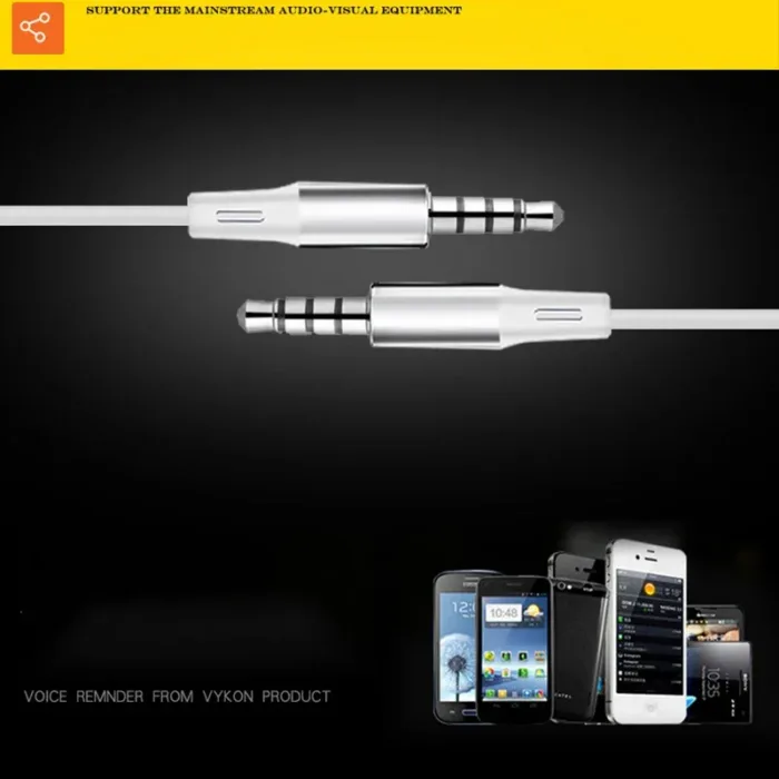 Metal 3.5mm wired earphone with mic In-Ear Headset For Mobile Phone PC Gaming Ultra Bass Super Sound Earbud Music Earphones - Image 4