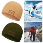 Sports Hiking Dome Hat Single Layer Keep Warm Fleece Thickened Cap Windproof Warm Hood Hat for Ski Outdoor Activities - Image 2