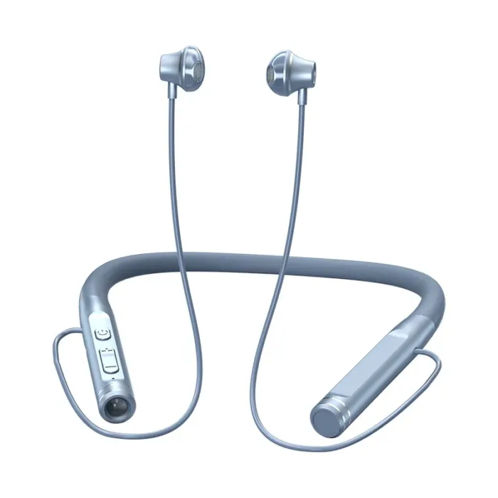 EARDECO 120 Hour Bluetooth Headphone Stereo Bass Wireless Headphones Neckband Earphones Power Flashlight Display Neck Headset - Image 8