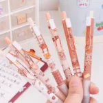 Pink Cute Ballpoint Pen Kawaii Learn Stationery Test Pressure Pens School Supplies Office Accessories канцелярия Caneta ручка - Image 6