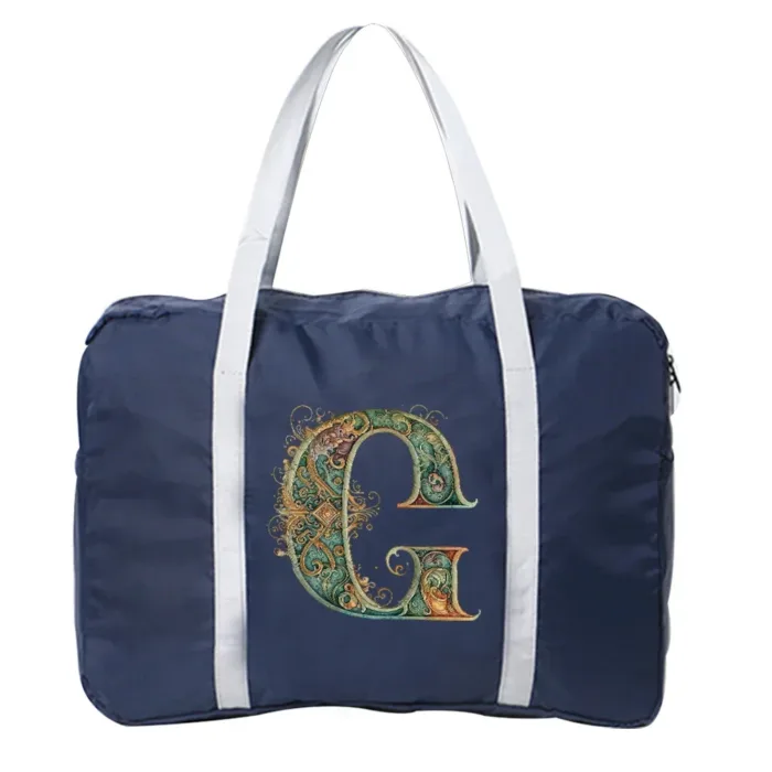 Boston Bag Travel Bag for Women Hand Luggage Tote Graphic Series Print Large Capacity Handbag Duffel Set Overnight for Lady Men - Image 27
