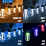 Morden Led Solar Outdoor String Lights Garden Waterproof Patio Lights for Outdoor Christmas Decoration Garland Furniture Fairy L - Image 2