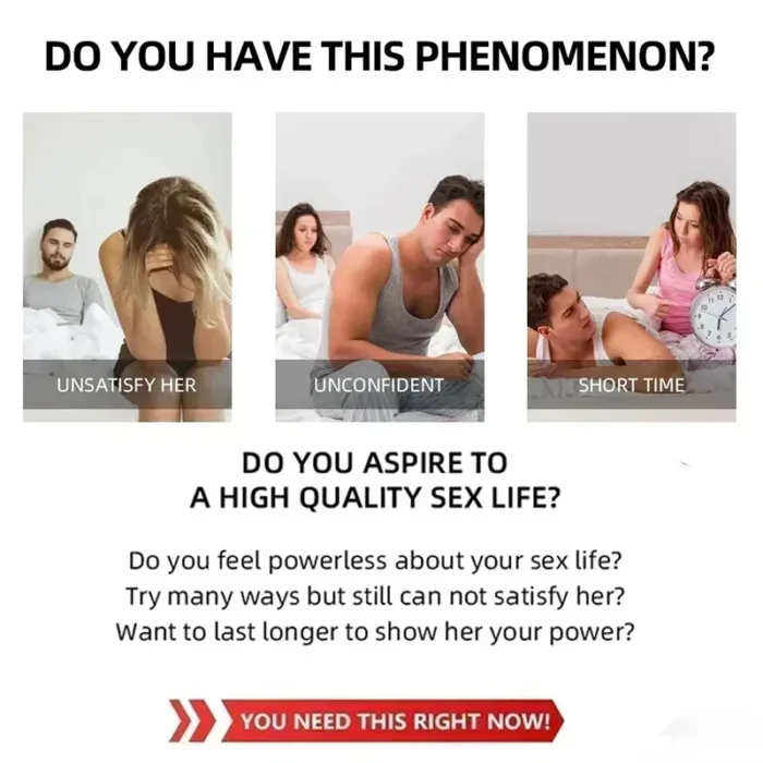 Penis Growth Male products Male strong Sex Delay Spray For Men External Use Anti Premature Ejaculation Lasting Prolong 60 Minute - Image 4