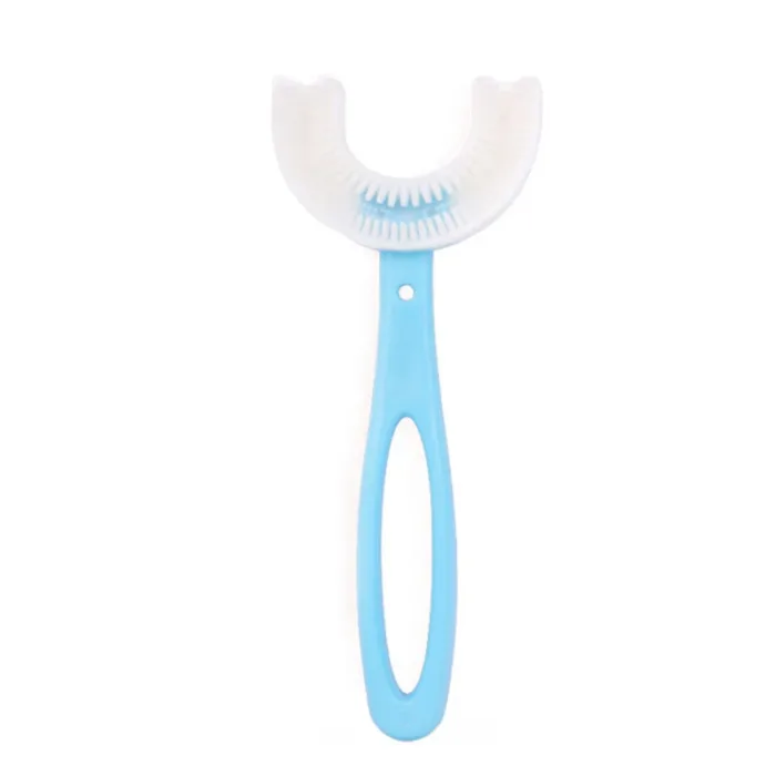 Baby Toothbrush Children 360 Degree U-shaped Child Toothbrush Teethers Baby Brush Silicone Kids Teeth Oral Care Cleaning - Image 12