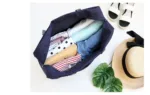 Boston Bags Travel Luggage Bag Foldable Travel Bags Nylon Pack WaterProof Storage Clothes Pack Organizer Avocado Printing Series - Image 5
