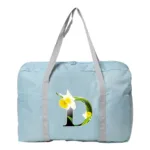 Travel Bag Unisex Large Capacity Bag Luggage WaterProof Travel Accessories Flower Color Clothes Storage Nylon Foldable Handbags - Image 27
