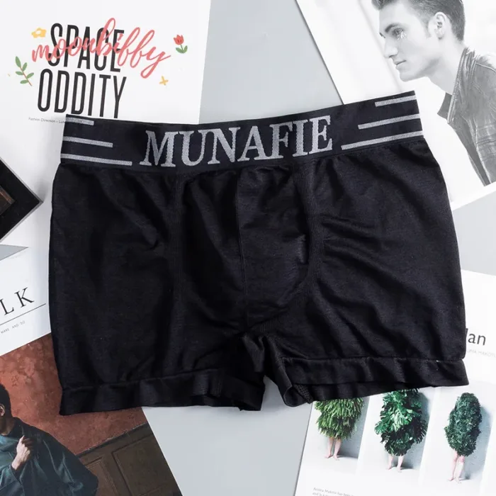1pc Boxer Briefs Men Shorts Underpants Sexy High Elastic Comfortable Panties Mid-waist Underwear Breathable Male Boxershorts - Image 5