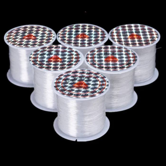 0.2-0.6mm Fishing Line For Beads Wire Clear Non-Stretch Nylon String Beading Cord Thread  Jewelry Making Supply Wholesale - Image 4
