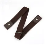 Jeans Elastic Belt Men Denim Belt No Marks Versatile Invisible Elastic Women No Punching Decoration Waistband Inset Style Belts - Image 17