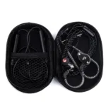 TRN Pag Mini Portable Oxford Compressive Headset Package PU Zipper Storage Box Earbuds Earphones Bag Headphones Accessories - Image 3