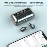 New Wireless TWS Bluetooth Earphone with LED Display Touch Noise Canceling Earbuds Sports Music Game Headset Waterproof for ios - Image 4
