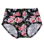 New Bamboo Fiber Underwear Large Size Women Panties Female Ladies Floral Briefs High Waist Plus Underpants Sexy Lingerie 5XL - Image 12