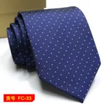 67 Styles Men's Ties Solid Color Stripe Flower Floral 7-8cm Jacquard Necktie Accessories Daily Wear Cravat Wedding Party Gift - Image 36