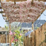 Artificial Flowers Cherry Blossom Sakura Garland Wedding Arch Garden Backdrop Home Party Decoration Silk Fake Plants Vine 230cm - Image 6