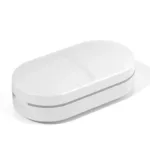 Pill Cutter With Invisible Storage Box Portable 2 In 1 Mini Drug Tablet Medicine Dustproof Divider Organizer Crusher Pill Box - Image 7
