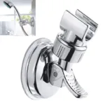 360°Swivel Vacuum Suction Cup Shower Head Holder Relocatable Handheld Showerhead Holder Wall Mounted Adjustable Bathroom Bracket - Image 2