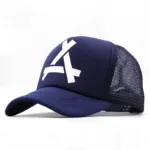 Embossed Triangle Mesh Baseball Caps Women Breathable Mesh Snapback Hats Red Black Casual Sport Hats Cap Unisex Men Fishing - Image 7