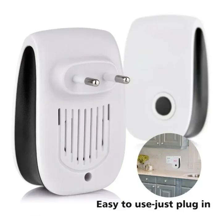 Electric Ultrasonic Pest Repeller Anti Mosquito Rodent Control Indoor Bug Cockroach Insect Killer Zapper Repellent EU US UK Plug - Image 3