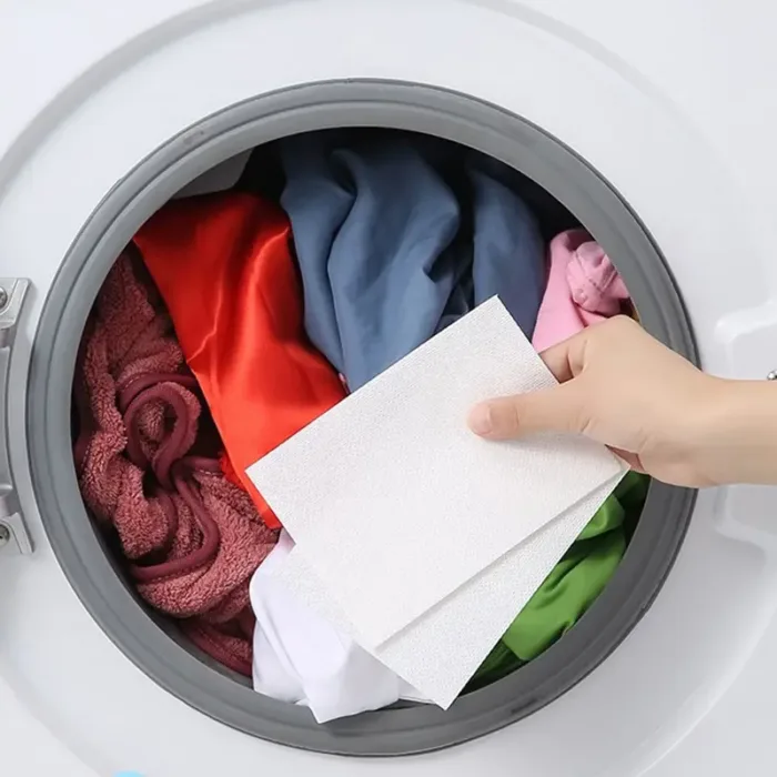 Color Catcher Sheets For Laundry, Color And Stain Absorbing Laundry Washing Sheets, Allow Mixed Washes 30/50/100/150pcs - Image 3