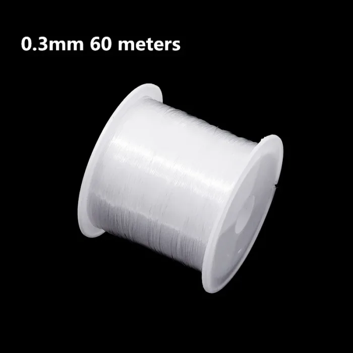 0.2-0.6mm Fishing Line For Beads Wire Clear Non-Stretch Nylon String Beading Cord Thread  Jewelry Making Supply Wholesale - Image 9