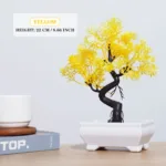 Artificial Plants Bonsai Small Tree Simulation Pot Plants Fake Flowers Table Potted Ornaments for Hotel Garden Home Decor planta - Image 10