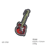 Musical Patch Instrument Notes Guitar Tape Ukulele Patches Embroidery Cloth Sticker DIY Badge Clothes Backpack Decoration - Image 26