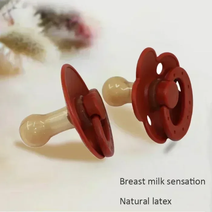 Baby Silicone Super Soft Imitation Breast Milk Real Sense Baby Anti Flatulence Newborn Sleeping Artifact Baby Sleeping Pacifier - Image 3