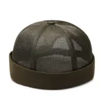 Full Mesh Quick Drying Caps Brimless Skullies Cap Beanie Hat Summer Women Men Caps Solid Color Hip Hop Street Docker Hats Gorras - Image 8