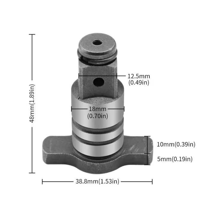 New Arrival T Shaft 4 Sleeve Electric Brushless Impact Wrench Adapter Replacement Power Drill Head Convertor Tool - Image 8
