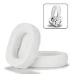 Ear Cushions Memory Foam Earpads Cover Replacement Ear Pads for ATH M50X Fits Audio Technica M40X M30X M20 White - Image 2