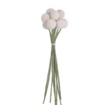 High Quality Handmand Artificial Flowers Vase Decor Home Wedding Party Wreath Scrapbook Golden Ball Crafts Christmas Accessories - Image 11