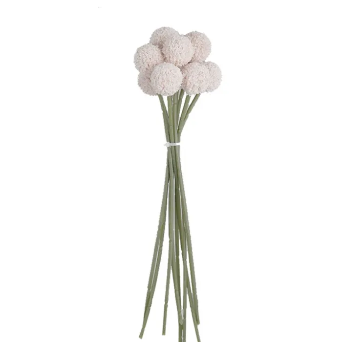 High Quality Handmand Artificial Flowers Vase Decor Home Wedding Party Wreath Scrapbook Golden Ball Crafts Christmas Accessories - Image 11