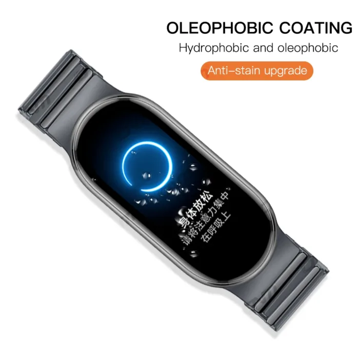 20D Screen Protector for Xiaomi Mi Band 9 Flexible Soft HD Anti-scratch Protective Film for Miband 9 Accessories [Not Glass] - Image 3