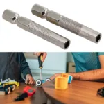 Magnetic Hex Shank 6.35mm-4mm Insert Bit Adapter For Electric Screwdriver Socket Holder Drill Bit Adapter 45mm Length Tools - Image 2