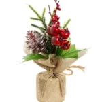 1pc Artificial Plant flower Hotsale Home living room festival party Outdoor Garden wedding decor Christmas tree potting DIY gift - Image 10