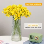 42 Head Bouquet Plastic Artificial Flower Handmade Babysbreath Fake Plant Gypsophila Floral Arrange for Home Wedding Table Decor - Image 7