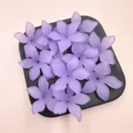 20pcs/bag 25mm*5mm Matte Bauhinia Flower Acrylic Beads Caps Jewelry Making DIY For Earrings Hair Accessories Necklaces - Image 13