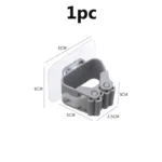 1/2pcs Bathroom Storage Rack Mop Holder Wall Mounted Organizer Broom Hanger Mop Clip Wall Hanging Mop Rack Self Adhesive Hooks - Image 12