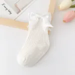Toddler Socks Baby Accessories Girl Cute Bow Non-slip Floor Socks Children Kids Mid-tube Cotton Socks Infant Newborn Boy Clothes - Image 6