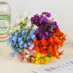 42 Head Bouquet Plastic Artificial Flower Handmade Babysbreath Fake Plant Gypsophila Floral Arrange for Home Wedding Table Decor - Image 2